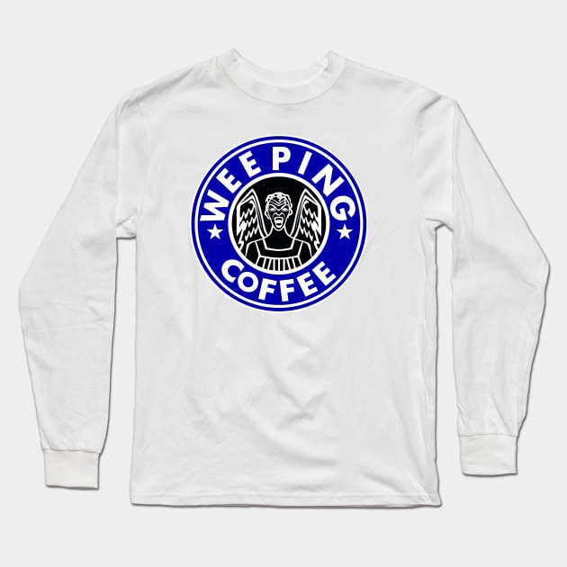 WEEPING COFFEE Long Sleeve T-Shirt by KARMADESIGNER T-SHIRT SHOP